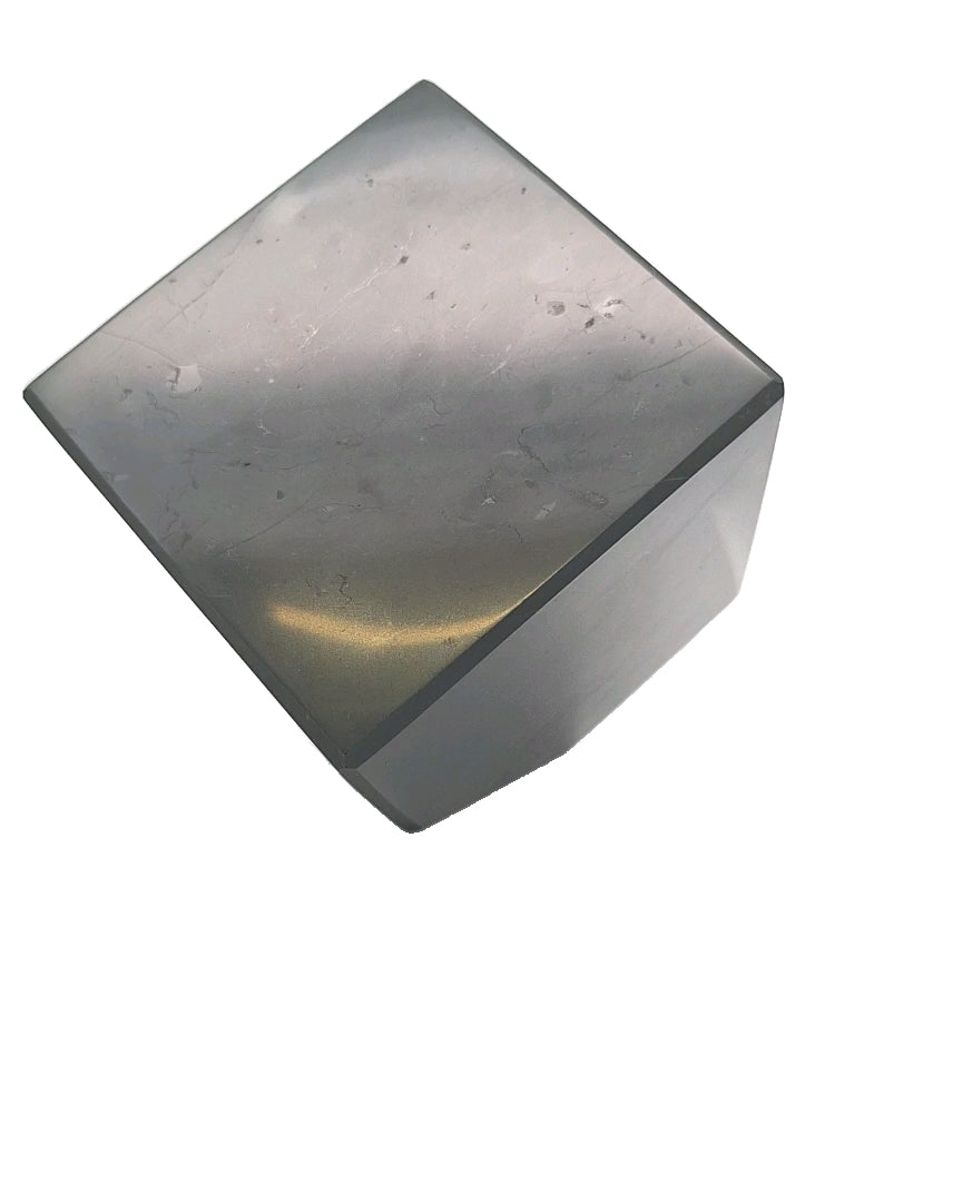 Shungite 'Optical Illusion' Cube