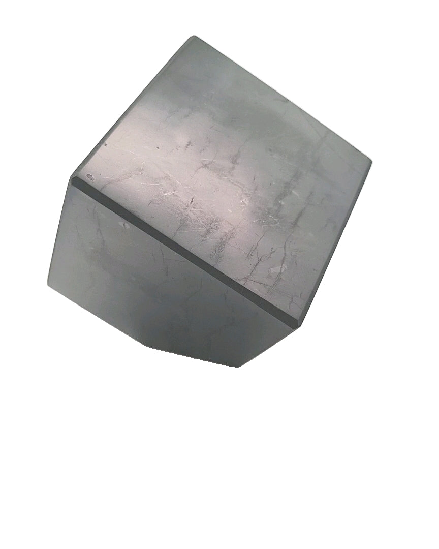 Shungite 'Optical Illusion' Cube