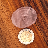 Rose Quartz Worry Stone - One Piece