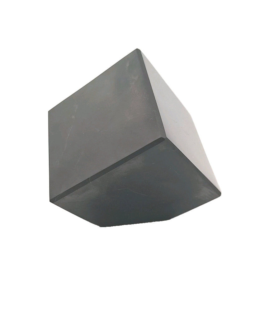 Shungite 'Optical Illusion' Cube