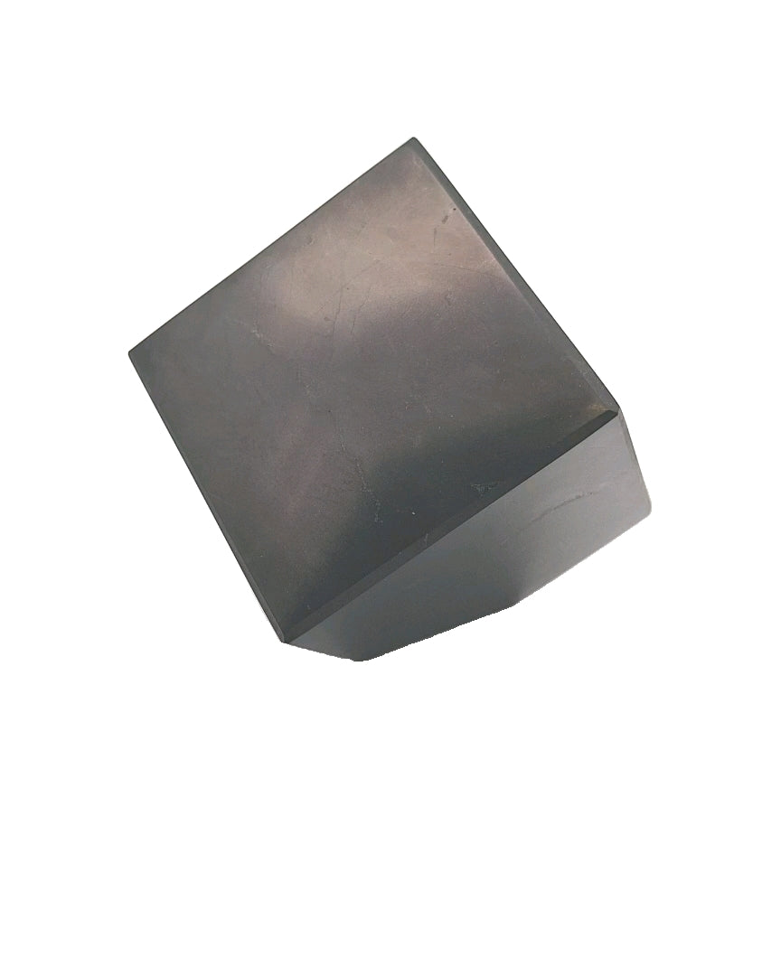 Shungite 'Optical Illusion' Cube