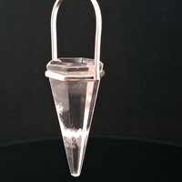 Quartz, Clear Pendulum - Silver Plated