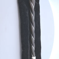 Rosewood with Garnet and Quartz Wand