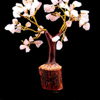 Rose Quartz Crystal Tree