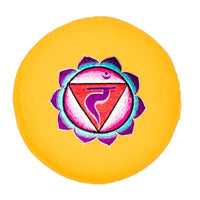 Meditation Cushion - Solar Plexus - Manipura Embroidered
