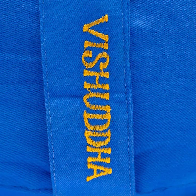 Meditation Cushion - Throat Chakra - Vishudda Embroidered.
