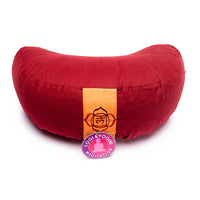 Meditation Cushion - Half Moon - Root Chakra