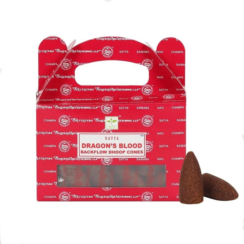 Backflow Incense Cones - Dragon's Blood - 75g
