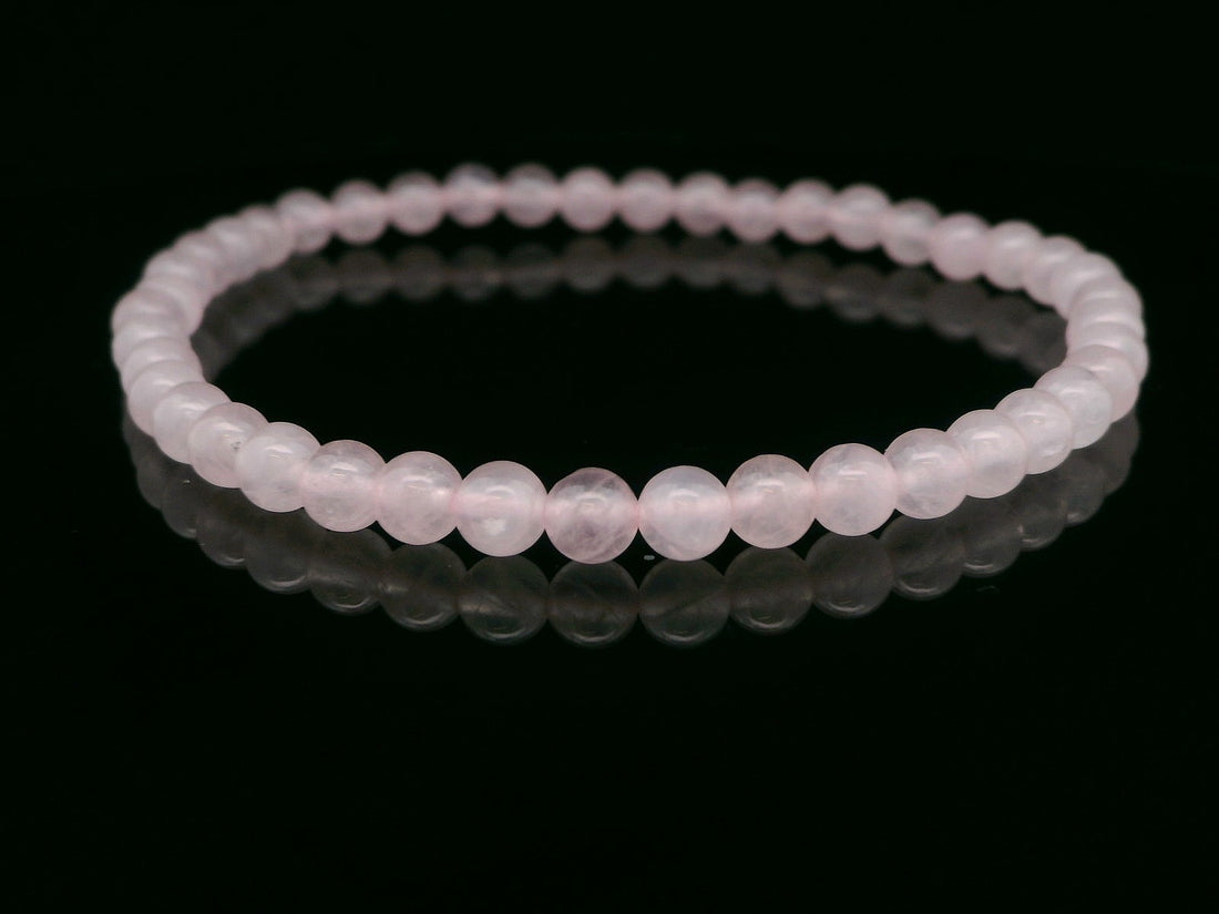 Quartz, Rose 4mm (Sphere)