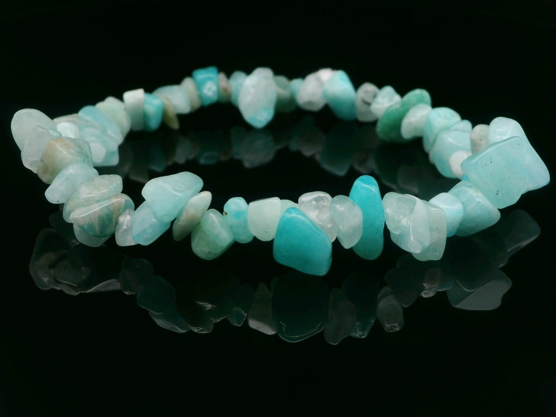 Amazonite Chip Bracelet