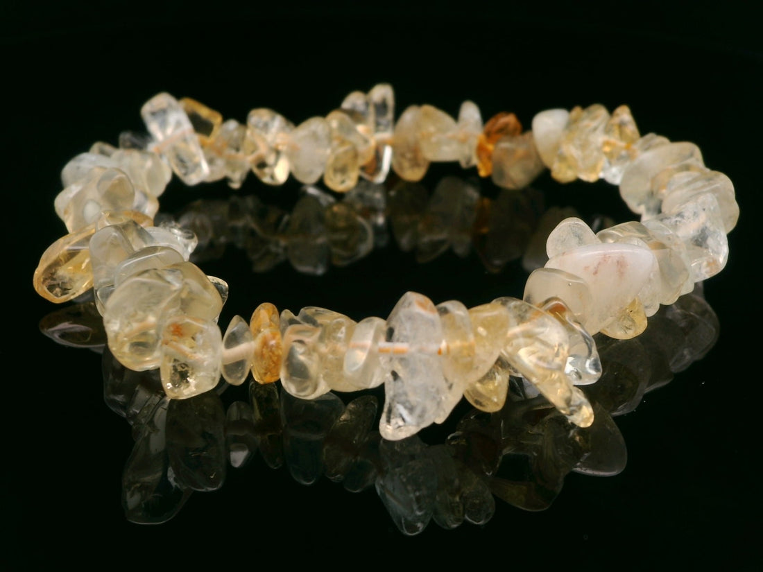 Citrine Chip Bracelet