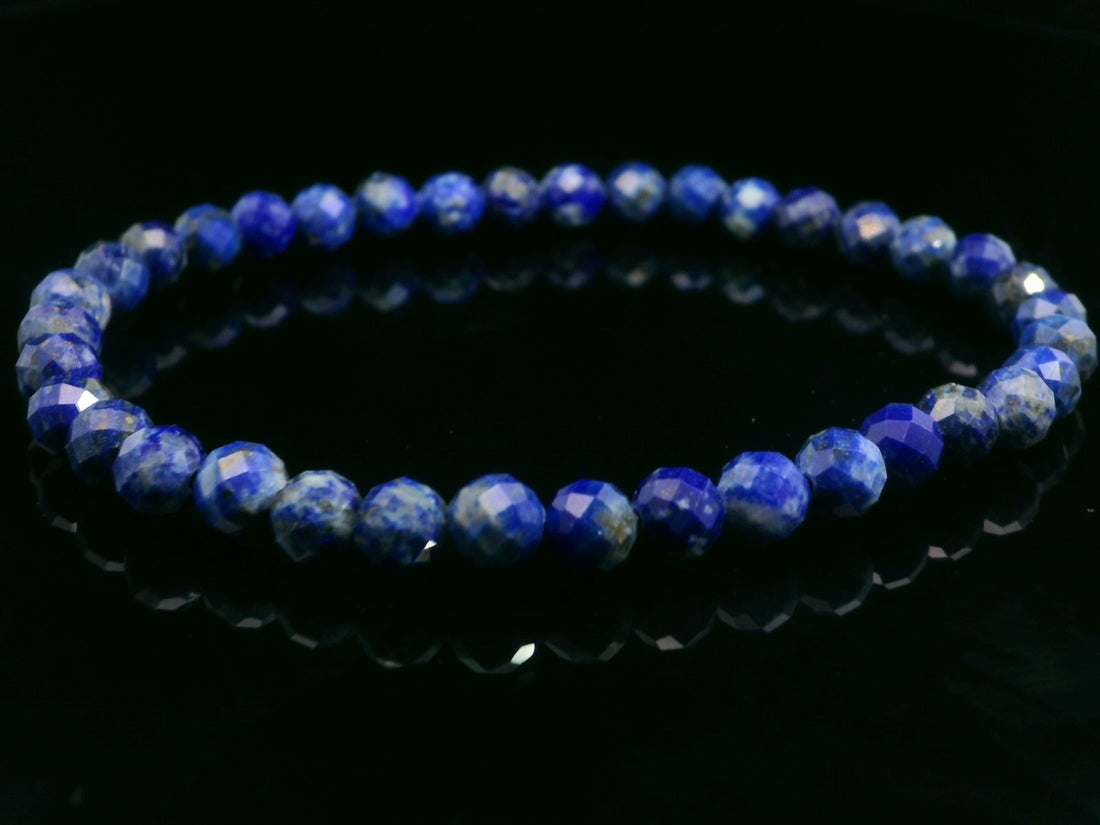 Lapis Lazuli 5mm Faceted Bracelet