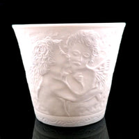 Porcelain Tealight Holder - Cherubs