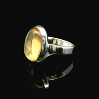 Citrine, Sterling Silver Ring