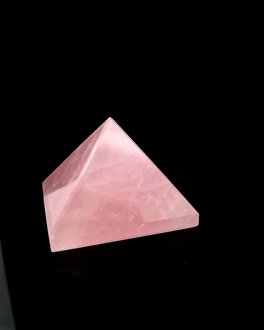 Rose Quartz Pyramid