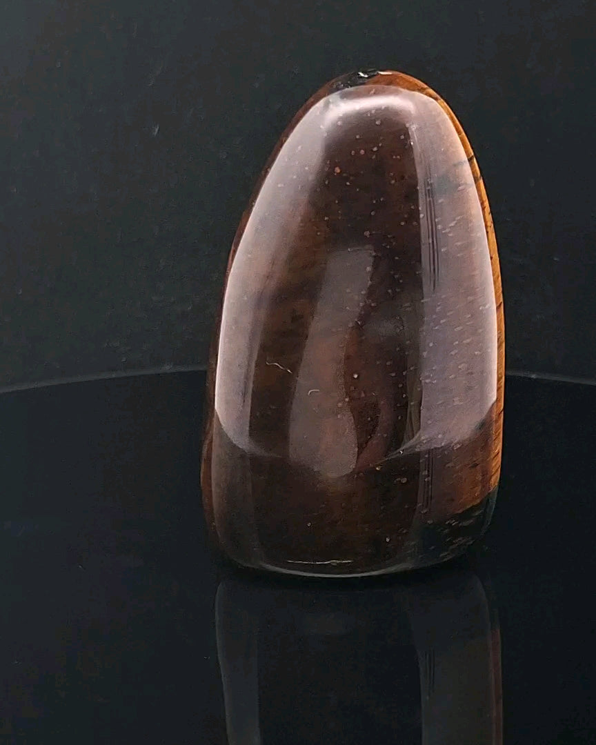 Tiger Eye Standing Freeform