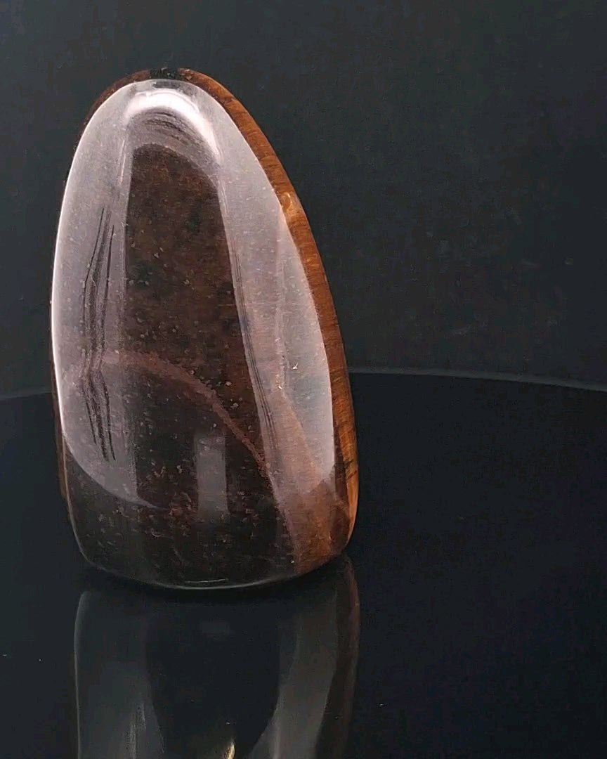 Tiger Eye Standing Freeform