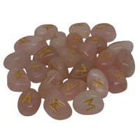 Rose Quartz Rune Oracle Set
