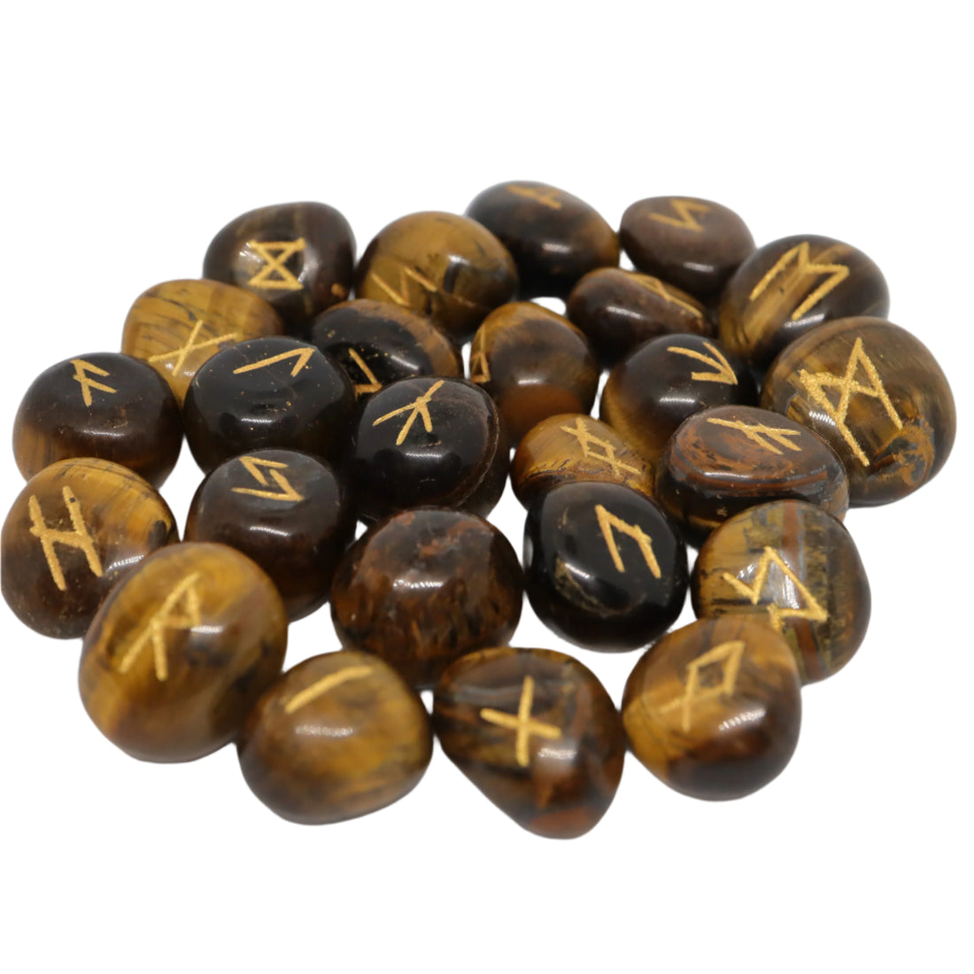 Tiger Eye Rune Oracle Set