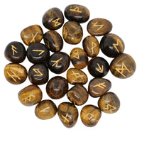 Tiger Eye Rune Oracle Set