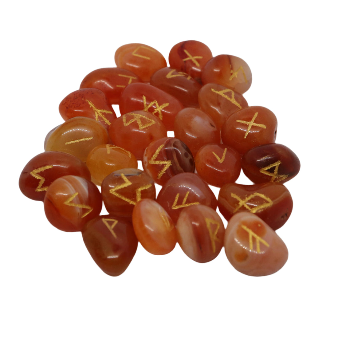 Carnelian Rune Oracle Set
