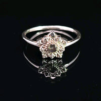 Labradorite, Faceted Sterling Silver Ring
