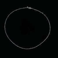Hematite 2mm Faceted Necklace