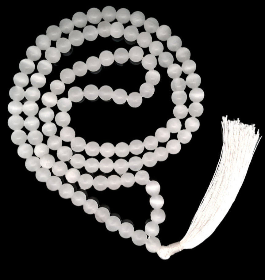 Selenite Mala