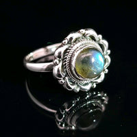 Labradorite, Sterling Silver Ring