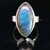 Labradorite, Sterling Silver Ring