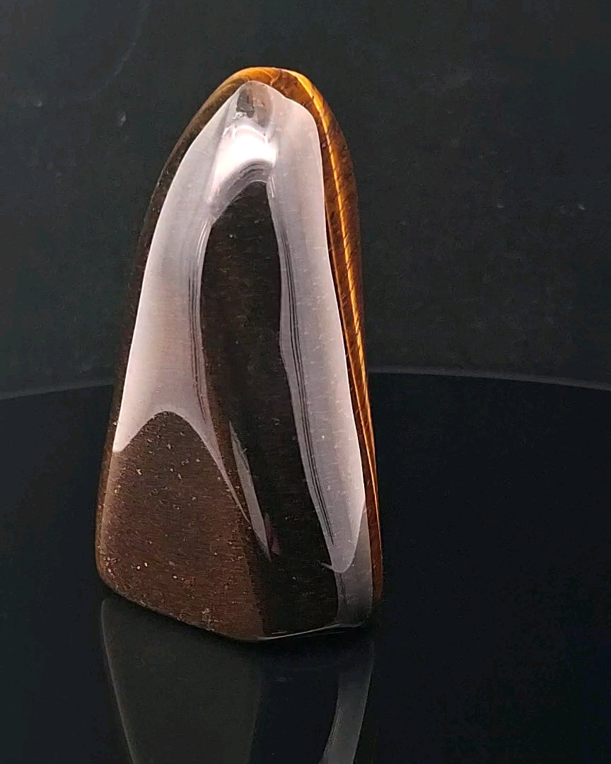 Tiger Eye Standing Freeform