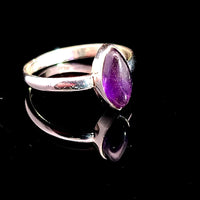 Amethyst Sterling Silver Ring
