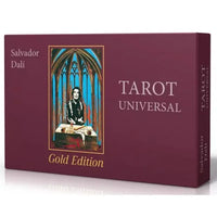 Salvador Dali Deluxe Tarot: Gilded Deck and Book Set