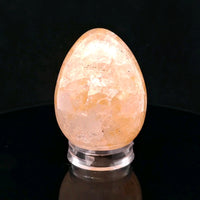 Fire Quartz (Hematite Quartz) Egg