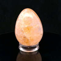 Fire Quartz (Hematite Quartz) Egg