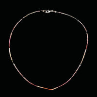 Sapphire, Tundra 2mm Faceted Necklace