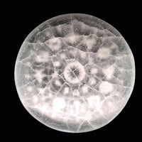 Selenite Charging Disc - Astrological 10cm