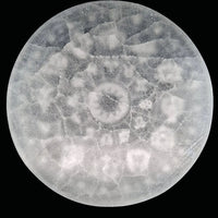 Selenite Charging Disc - Astrological 13.5cm