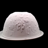 Porcelain Tealight Holder - Buddha