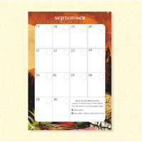 Celtic Moon - Perpetual Diary & Monthly Guide