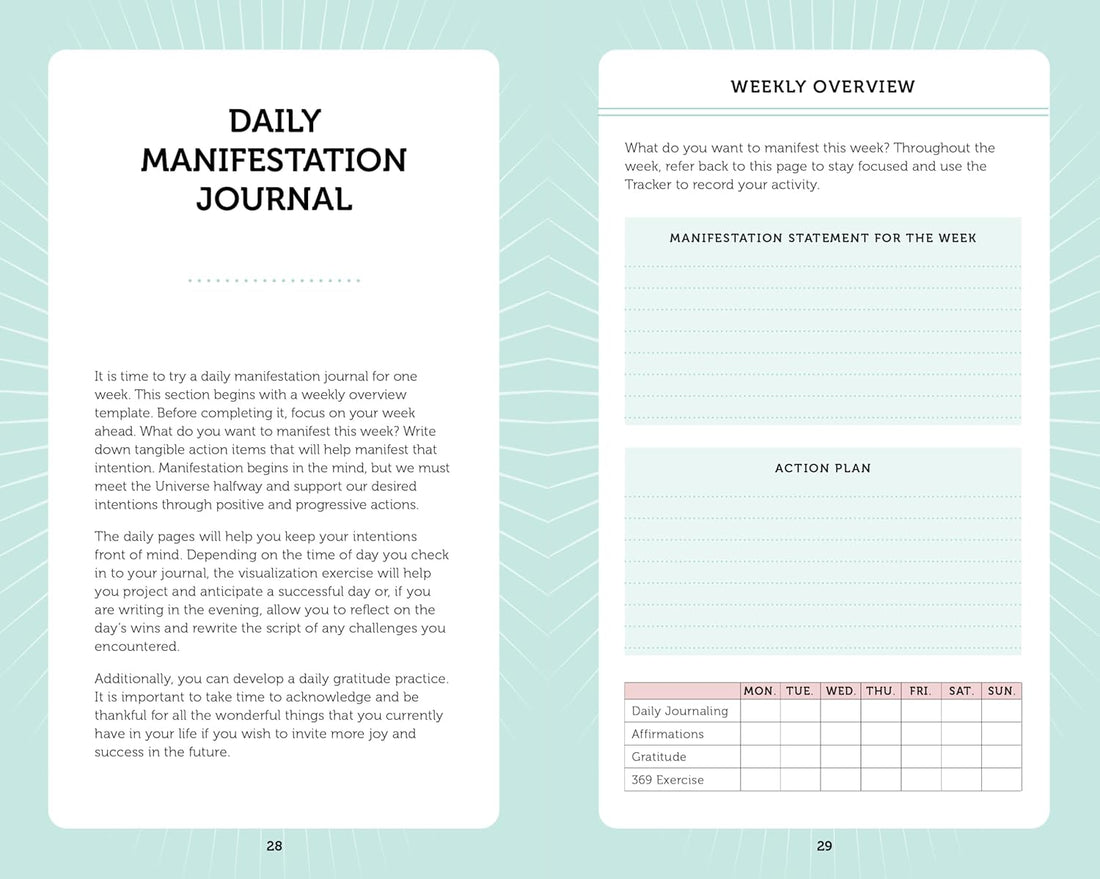Manifestation Cards and Guidebook