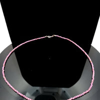 Phosphosiderite 2mm - Silver Plated