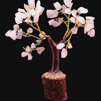 Rose Quartz Crystal Tree