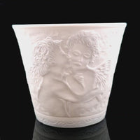 Porcelain Tealight Holder - Cherubs