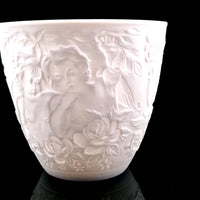 Porcelain Tealight Holder - Angels