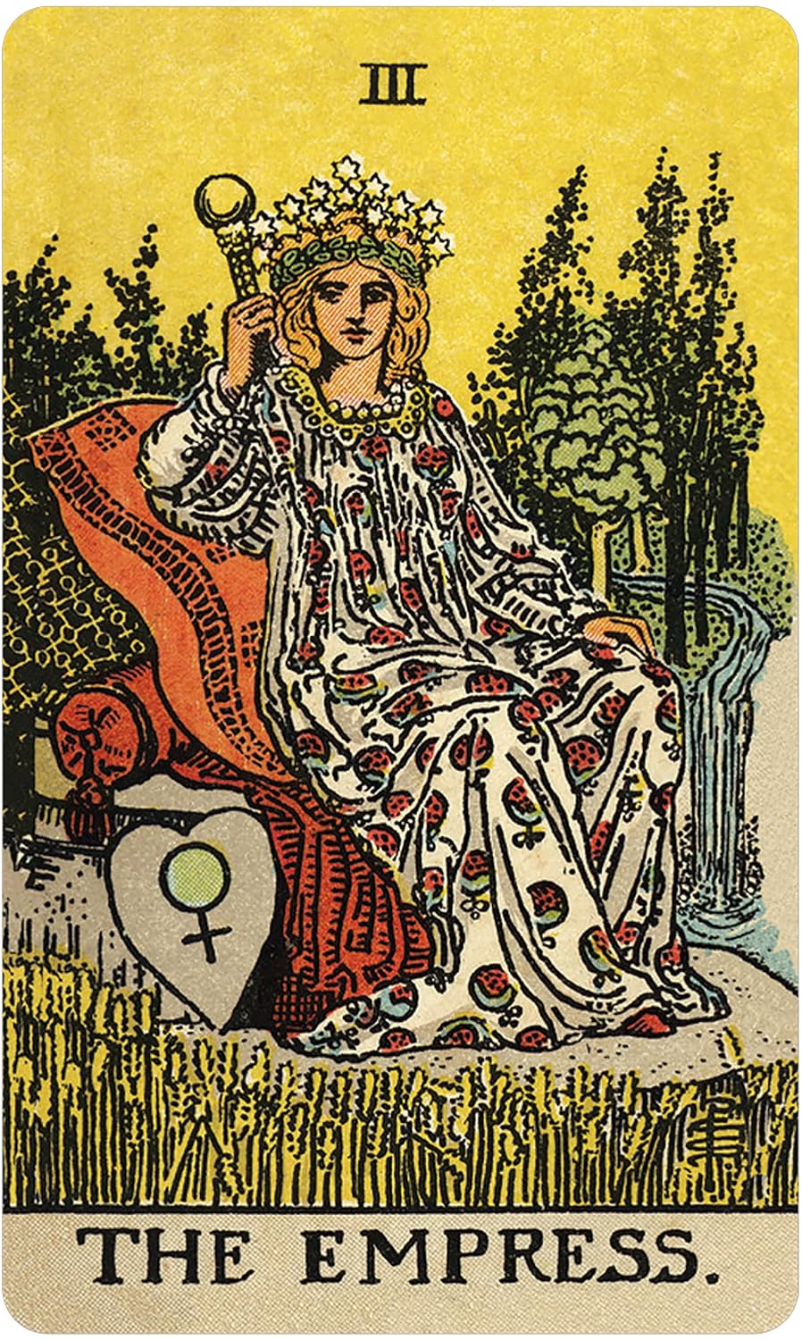 Smith-Waite Tarot Deck Borderless Miniature Edition