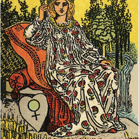 Smith-Waite Tarot Deck Borderless Miniature Edition