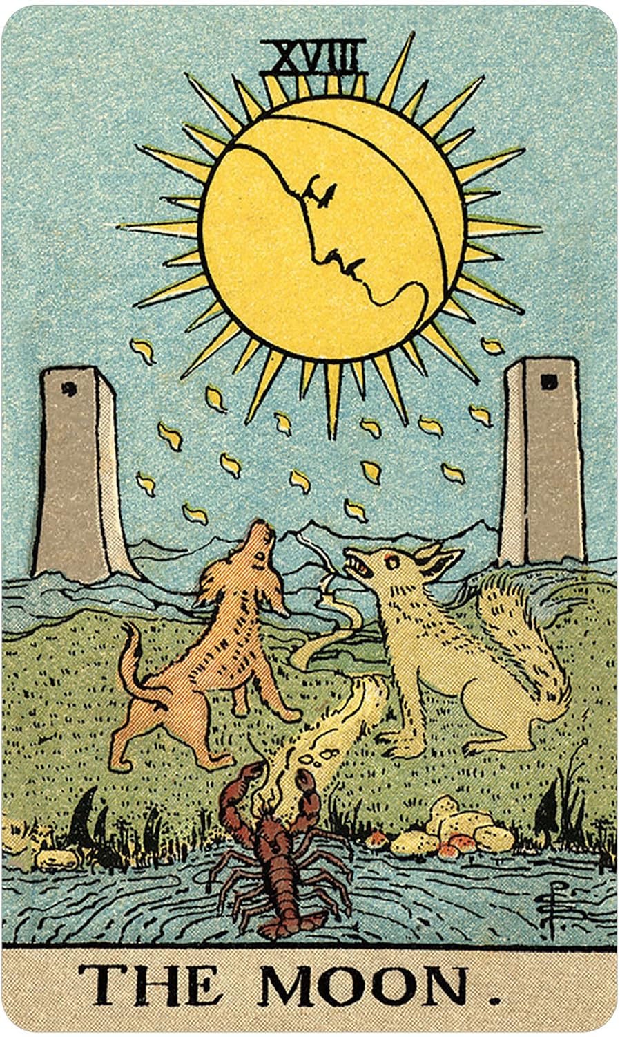 Smith-Waite Tarot Deck Borderless Miniature Edition