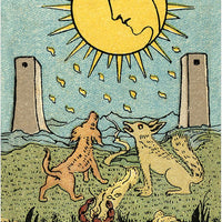 Smith-Waite Tarot Deck Borderless Miniature Edition