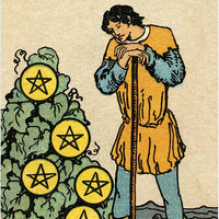 Smith-Waite Tarot Deck Borderless Miniature Edition